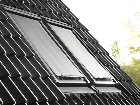 Markiza VELUX MHL, kolor tkaniny: 5060, prześwit 15%